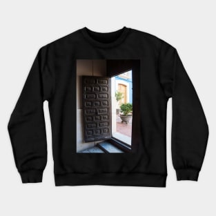 Open door. Crewneck Sweatshirt